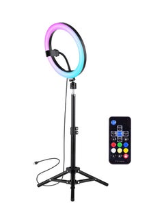 LED Photography Ring Light With Remote Control Multicolour
