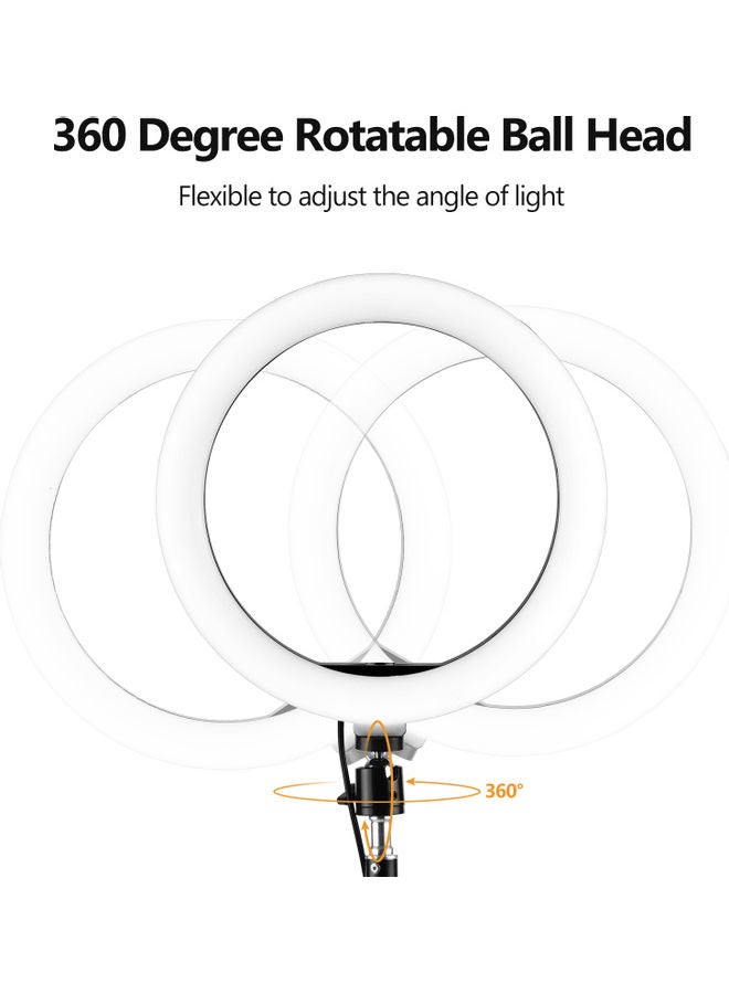 Generic - LED Photography Ring Light With Remote Control Multicolour - Image 1