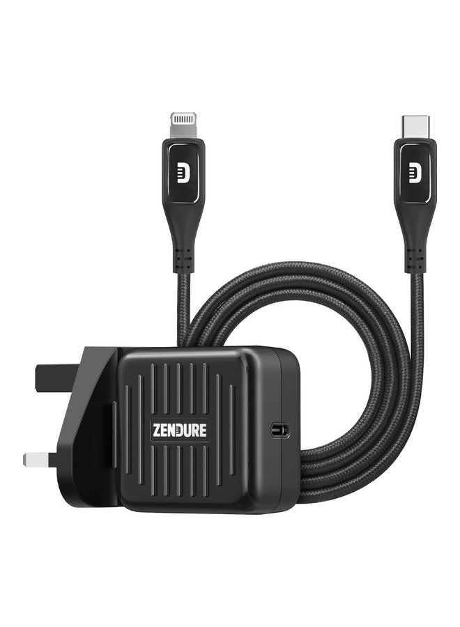 ZENDURE - Bundle SuperPort 20W With SuperCord C Black - Image 1