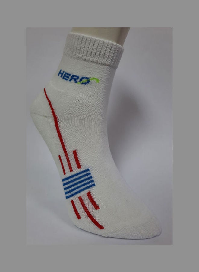 Maestro Cotton Socks Tights White  - Image 3