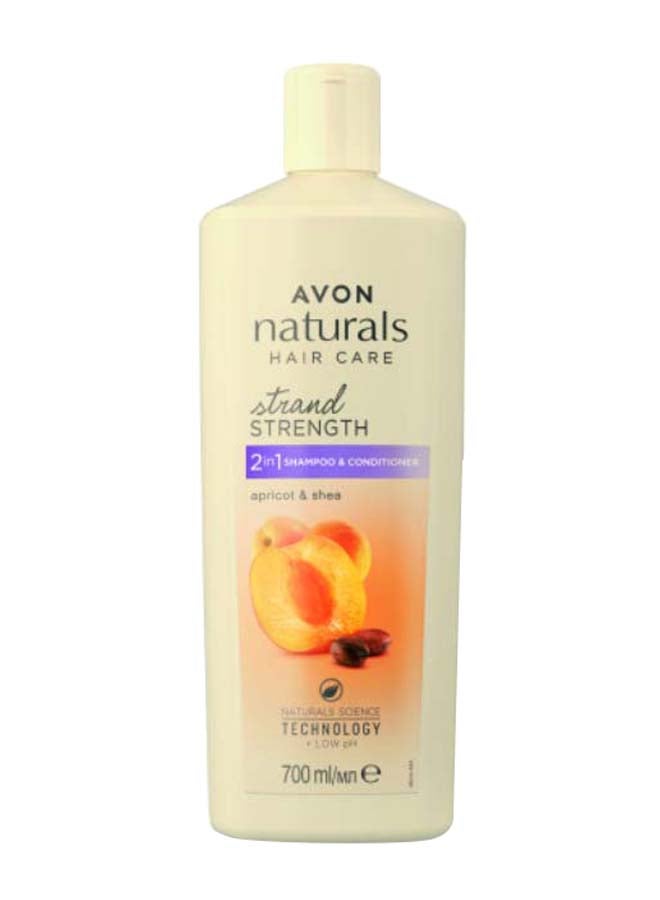 Avon Care 2in1 Shampoo & Spülung Mit Aprikosenextrakt & Sheabutter – 700 Ml, Pflegend & Praktisch