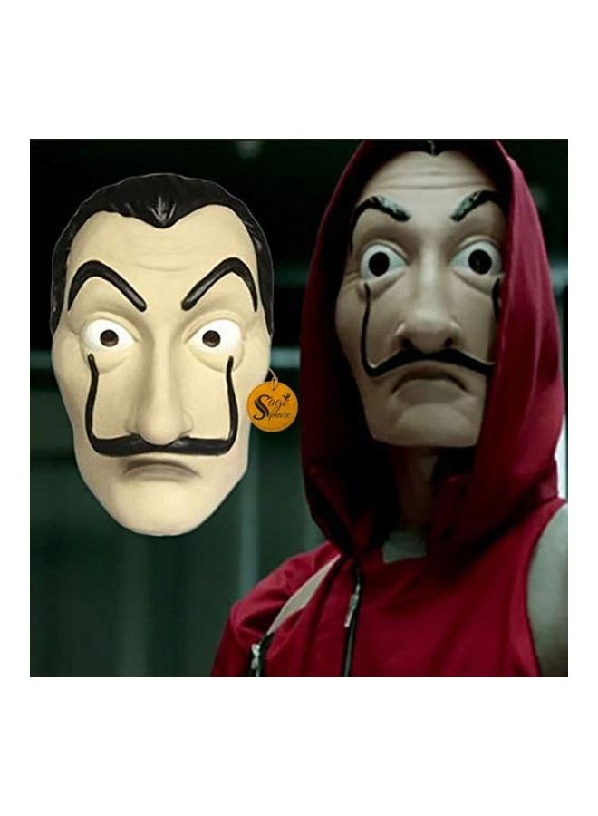سايج سكوير قناع وجه موني هايست للحفلات التنكرية 7.68بوصة - Image 3
