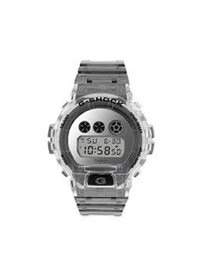 كاسيو ساعة يد رقمية بسوار من الراتنج للرجال - Image 1