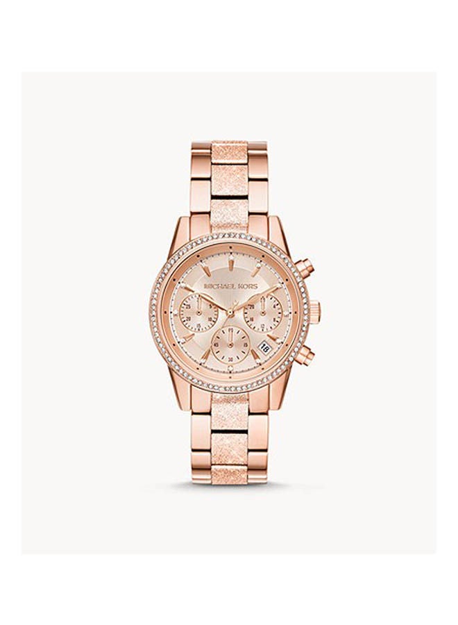 Michael Kors Women's Stainless Steel Chronograph Mk6598 For Men - Image 1