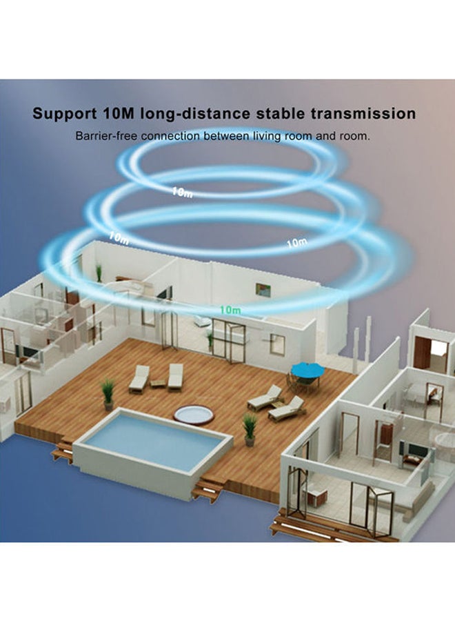 2-In-1 Bluetooth 5.0 AUX Optical Adapter Audio Wireless Transmitter Receiver ZF -380 Black - Image 5