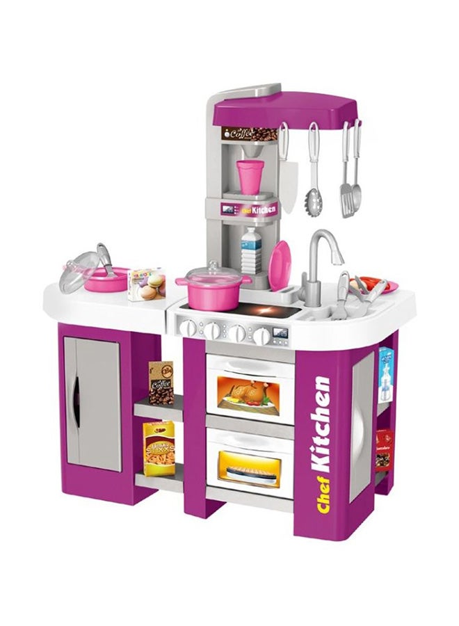 مجموعة ألعاب لأداء دور شيف المطبخ 72.5x60x33سم