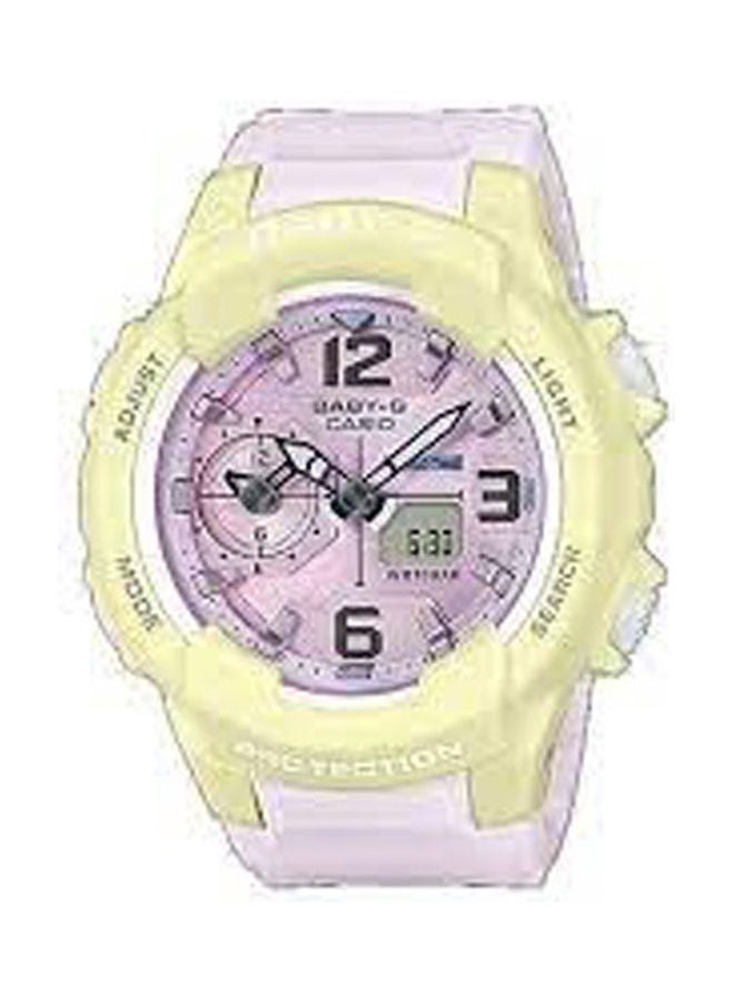 كاسيو ساعة بيبي-جي بسوار من الراتنج طراز Bga-230Pc-9Bdr للنساء - Image 1