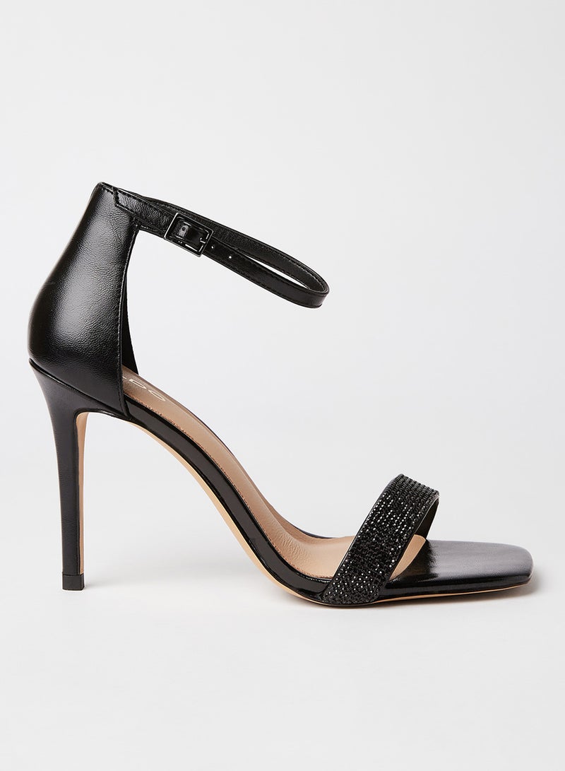 ALDO Afendaven Leather Sandals Black  - Image 1
