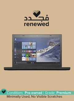 Renewed - Thinkpad T460S Laptop With 14-Inch Display,Intel Core i5 Processor/6th GEN/8GB RAM/256GB SSD/Intel HD 520 Integrated Graphics Black