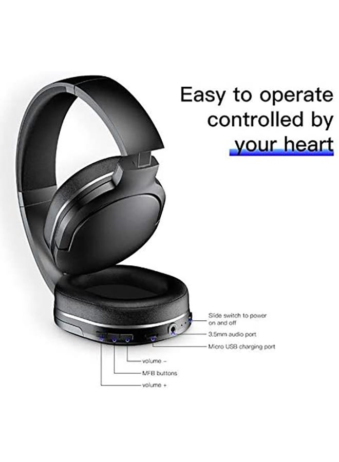 Baseus - Baseus D02 Pro Bluetooth Headphone - Black Black - Image 1