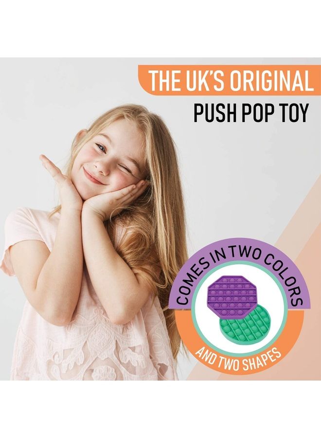 XiuWoo Pack Of 2 Pop It Fidget Toys - Image 4