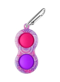 Fidget Simple Dimple Toy Keychain