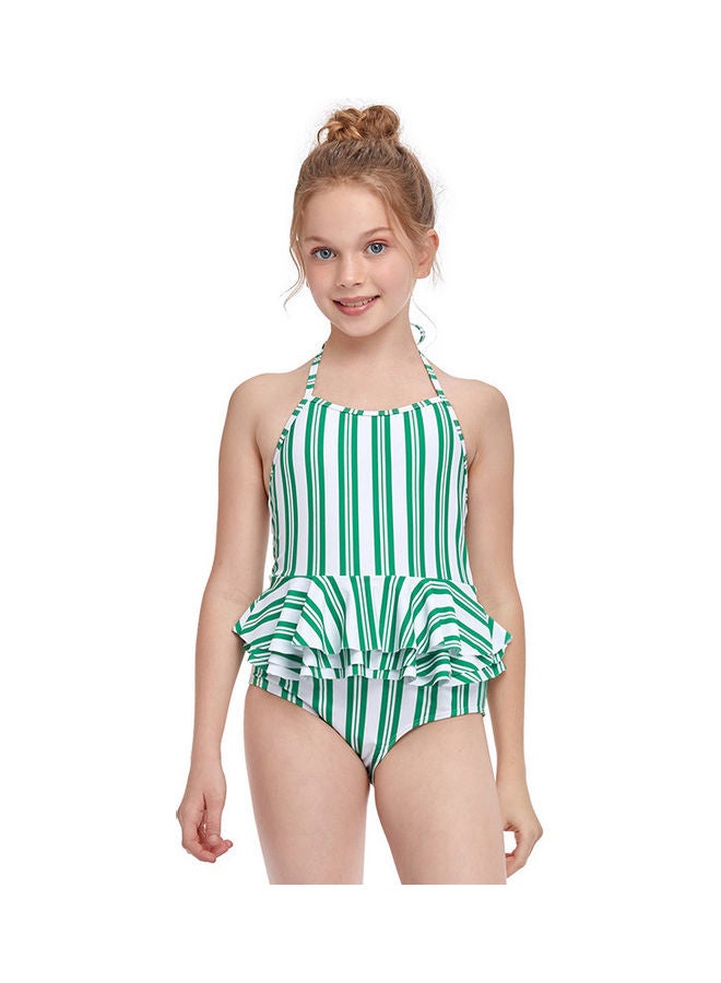 XiuWoo Girls Swimming Suit Set 128cm - Image 2