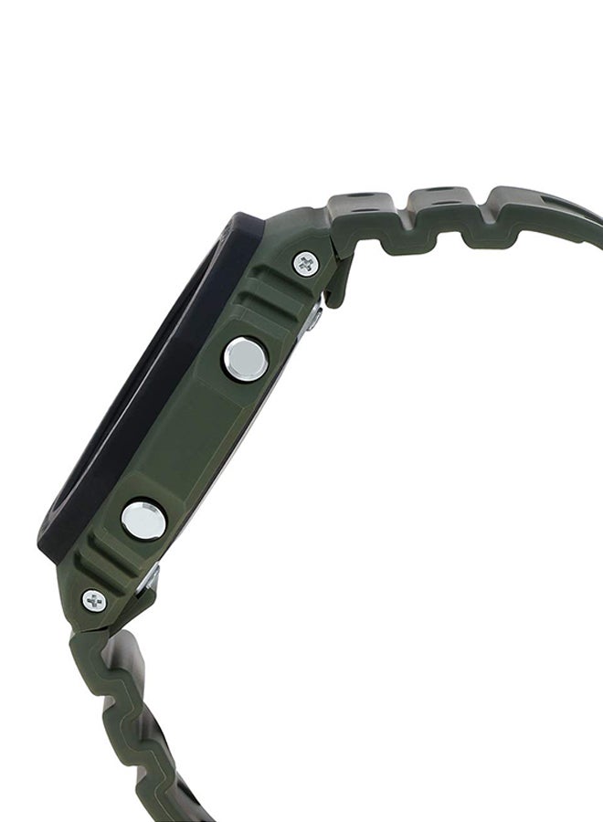 G-SHOCK Octagon Shape Resin Band Analog & Digital Wrist Watch 49 mm - Green - GA-2110SU-3ADR  - Image 3