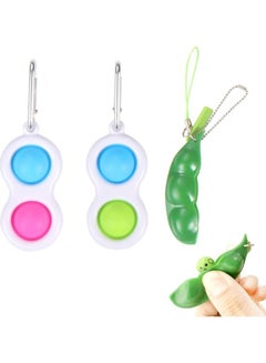 XiuWoo Simple Sensory Keychain Fidget Toy Set  - Image 1