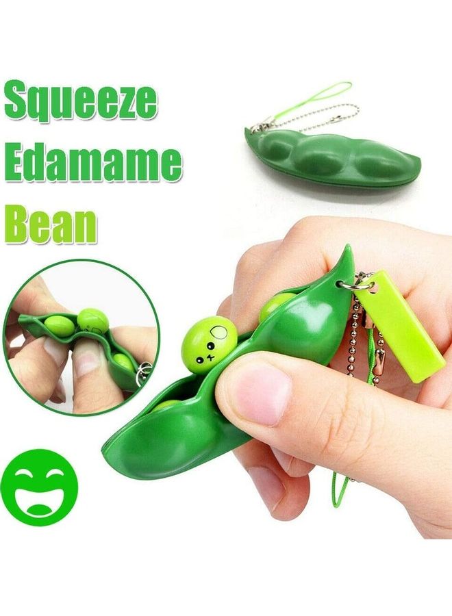 XiuWoo Squeeze-A-Bean Squishy Soybean Pendants Toys - Image 5