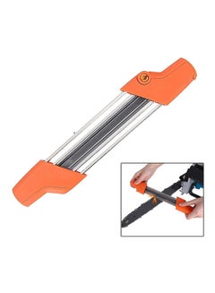 Mini Manual Chainsaw Sharpener Orange 36.00 x 3.00 x 8.00cm