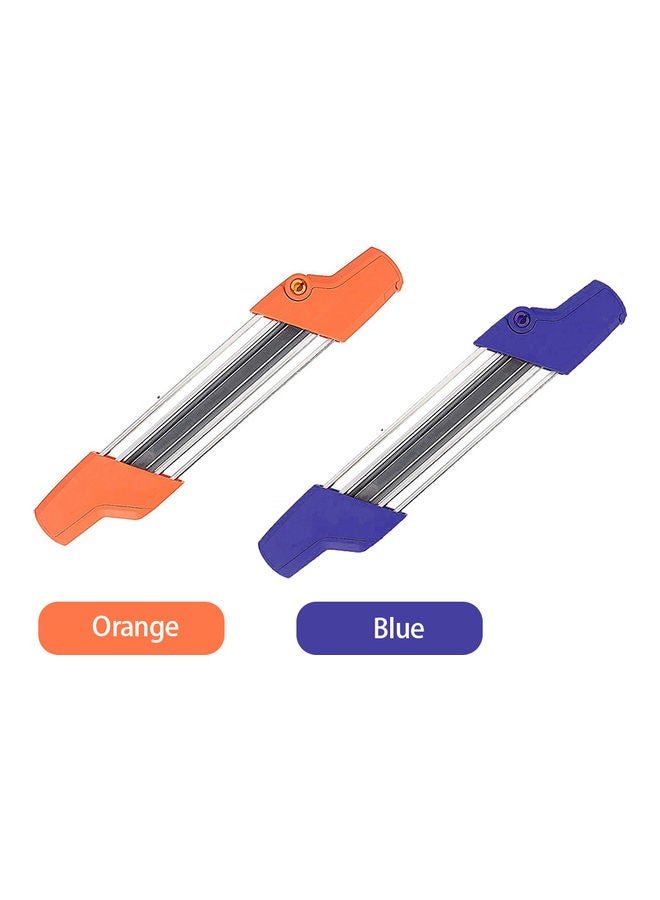 Generic - Mini Manual Chainsaw Sharpener Orange 36.00 x 3.00 x 8.00cm - Image 1