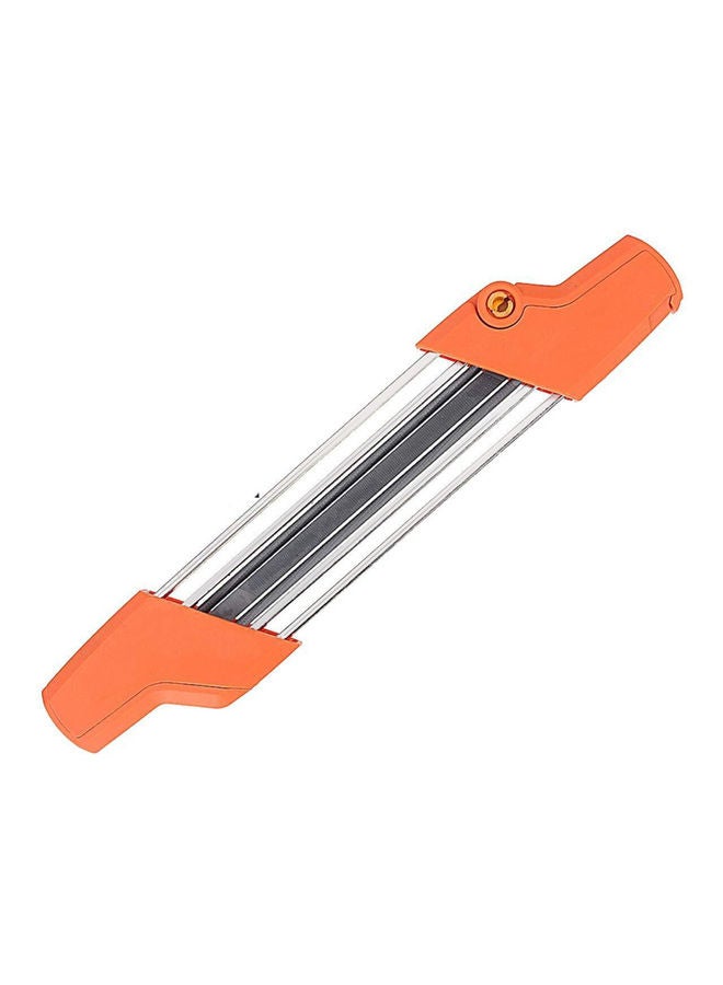 Generic - Mini Manual Chainsaw Sharpener Orange 36.00 x 3.00 x 8.00cm - Image 1