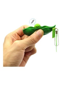 XiuWoo Squeeze-A-Bean Soybean Stress Relieving Keychain  Fidget Toys  - Image 2