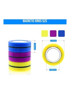 XiuWoo 3-Piece Magnetic Rings Fidget Spinner Toy  - Image 2