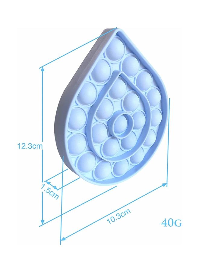XiuWoo Pop It Silicone Fidget Sensory Toy 12.3 x 10.3 x 1.5cm - Image 2