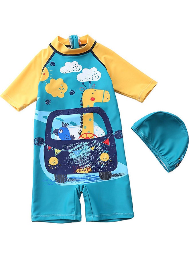 XiuWoo Kids Swimming Suit Set 80cm 