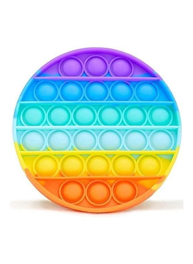 XiuWoo - 2-Piece Rainbow Push Pop Fidget Toy - Image 1