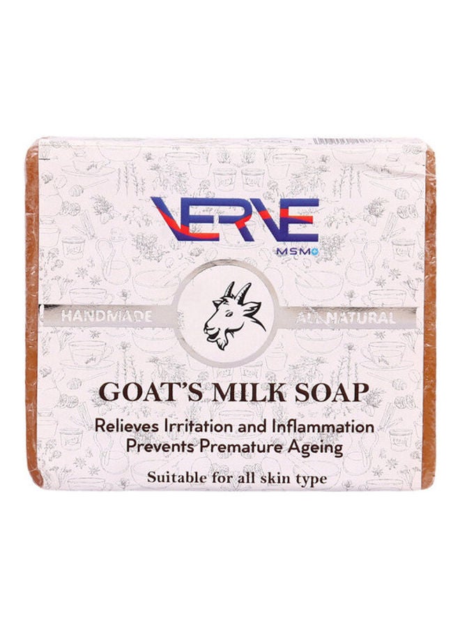 Verve Goat Milk Luxury Soap Brown 120grams - Image 3