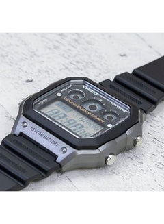 CASIO Men's Youth Series Water Resistant Digital Watch AE-1300WH-8A - 45 mm - Black  - Image 5