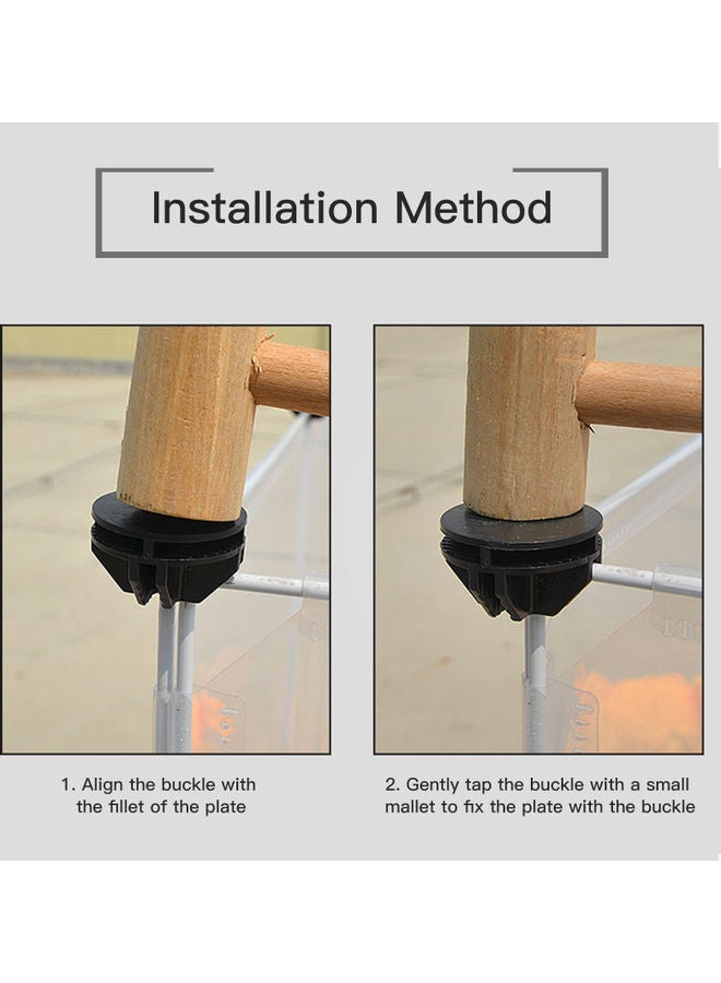 Portable Large Pet Play Exercise Pen With Door 12 Panel Transparent 53.00 x 6.00 x 38.00cm - Image 5