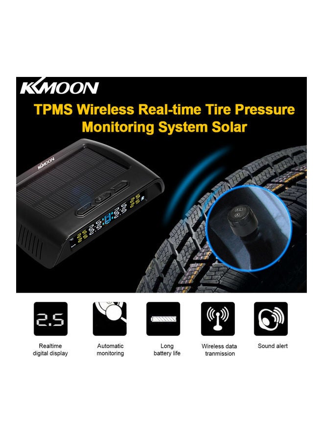 KKmoon 13-Piece Wireless Tire Pressure Monitoring System - Image 5