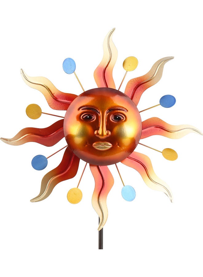 توراتس عصا ثلاثية الأبعاد بتصميم طاحونة هوائية للوجه وأشعة الشمس في الأماكن الخارجية متعدد الألوان - Image 1