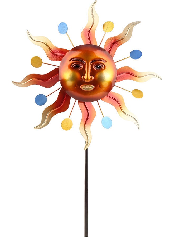 توراتس عصا ثلاثية الأبعاد بتصميم طاحونة هوائية للوجه وأشعة الشمس في الأماكن الخارجية متعدد الألوان - Image 2