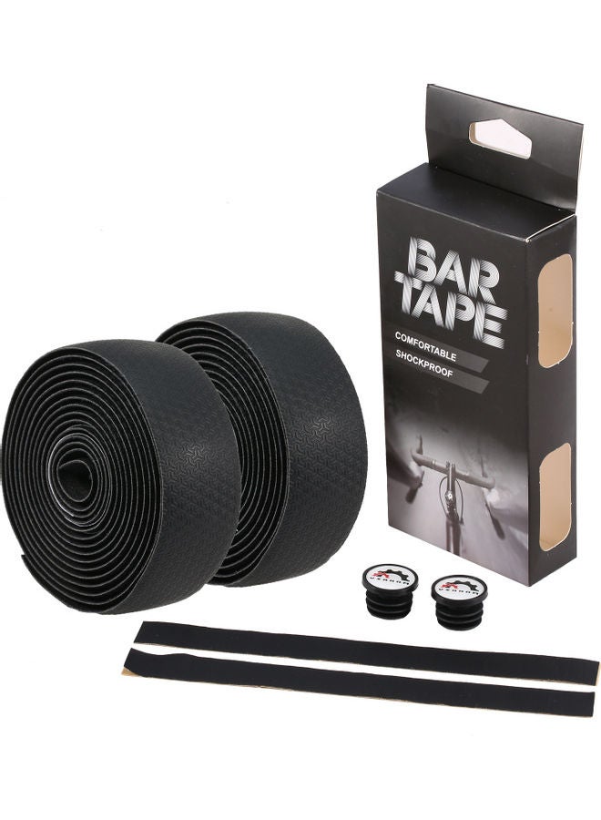 Generic 6-Piece Leather Texture Road Bike Handlebar Tape - Image 1
