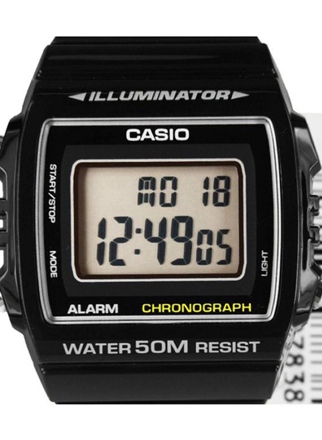 CASIO Resin Digital Wrist Watch W-215H-1AVDF - Image 5
