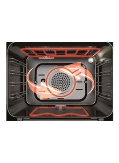 MASTERgas 6 Functions and 3 Knob Control Electric Oven- 60 cm 65 L 3150 W O66E6MX Black  - Image 4