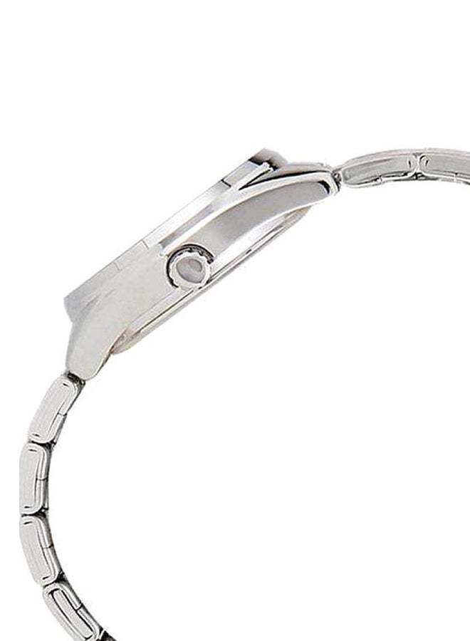 CASIO Women's Enticer Water Resistant Analog Watch LTP-1335D-5AVDF - 36 mm - Silver  - Image 4