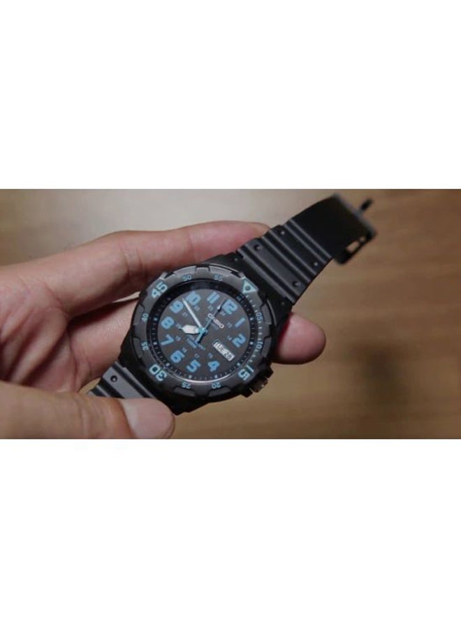 CASIO Men's Enticer Analog Watch MRW-200H-2 - 45 mm - Black - Image 5