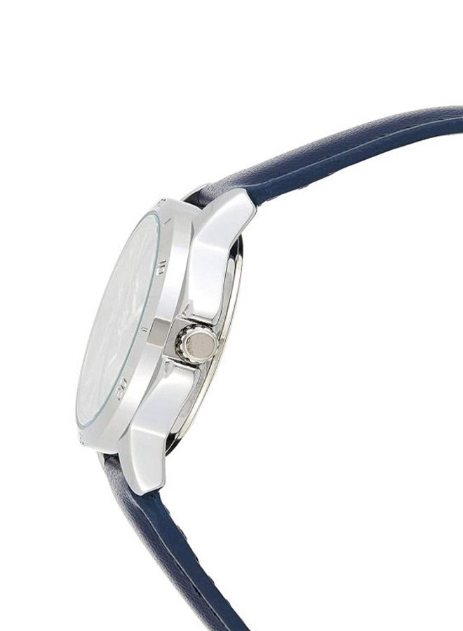 CASIO Women's Wrist Watch Water Resistant Round Leather Analog Ltp-V004L-2B - 42 mm - Blue - Image 3