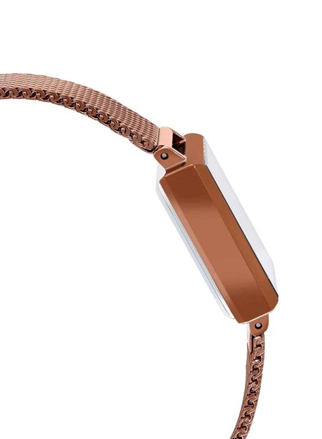 كاسيو ساعة يد بعقارب ومقاومة للماء طراز LTP-E155MR-9BDF للنساء - Image 4