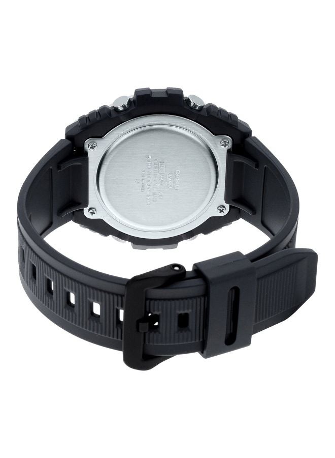 كاسيو ساعة يد رقمية كوارتز يوث MWD-100H-1AVDF - 52 مم - لون أسود للرجال - Image 2