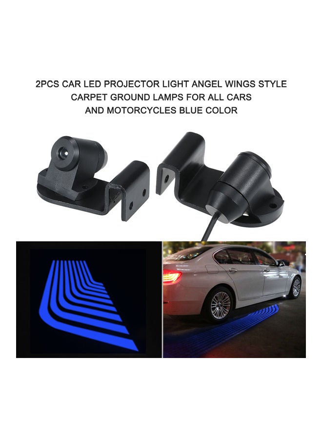 Generic Pack Of 2 Car LED Projector Light - Image 3