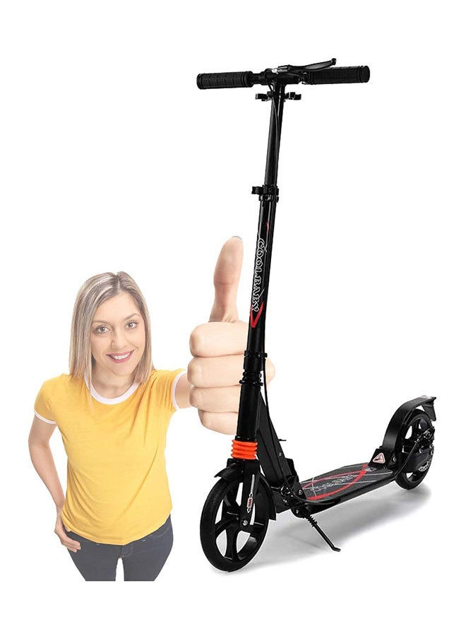 Cool Baby 2-Wheel Adjustable Height Kick Durable And Portable Scooter With Double Shock Absorption System - Image 1