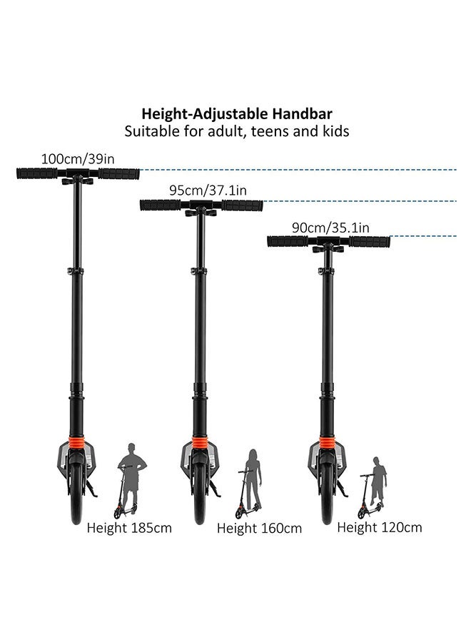 Cool Baby - 2-Wheel Adjustable Height Scooter For Kids, Black, For Ages 12+ Years ‎‎‎84x15x33cm - Image 1