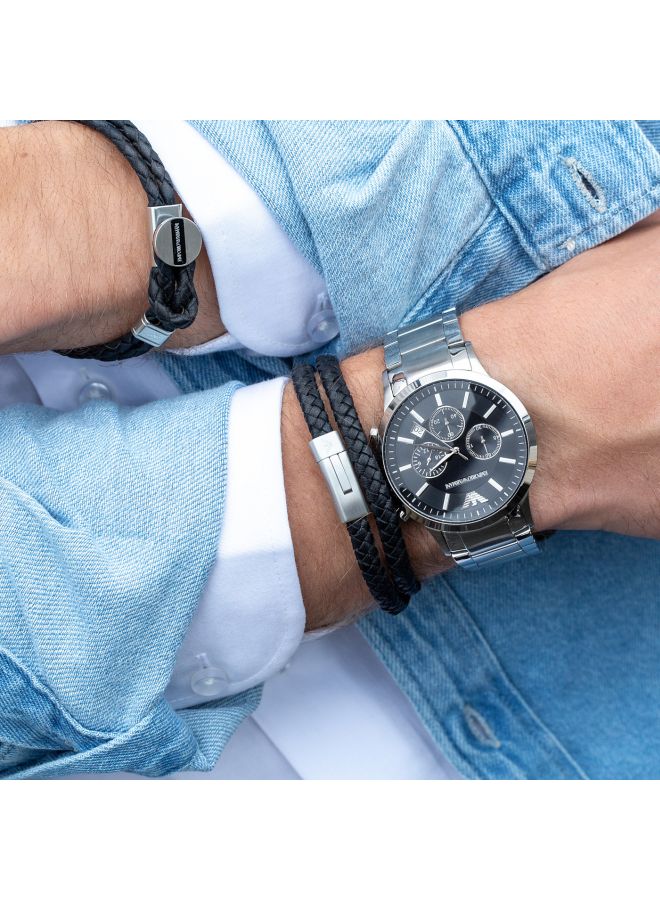 EMPORIO ARMANI - Men's Stainless Steel Analog Watch AR2434 - Image 1