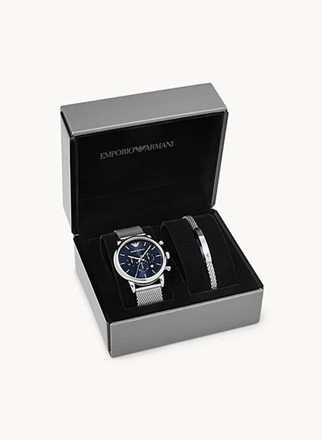 EMPORIO ARMANI - Men's Luigi Chronograph Watch With Bracelet AR80038 - Image 1
