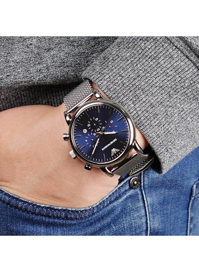 EMPORIO ARMANI - Men's Luigi Chronograph Watch With Bracelet AR80038 - Image 1