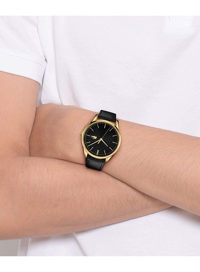 LACOSTE - Men's Leather Analog Wrist Watch 2011102 - Image 1