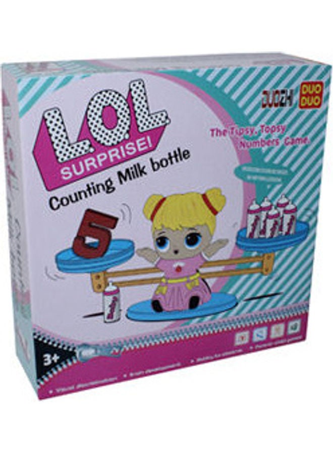 6222024018104 Lol Surprise 
Counting Milk Bottle  Play Set 3+ Years
